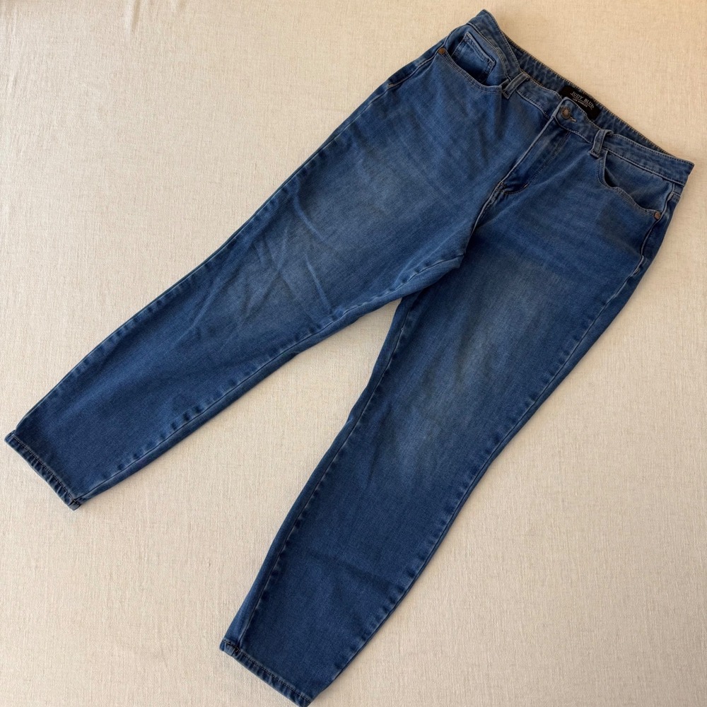 Judy Blue Los Angeles High Rise Skinny Jeans‎ Medium Wash Blue 11/30